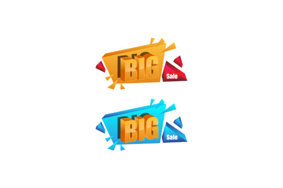 Big Sale 3D Banner Illustration: A Timeless Design Asset