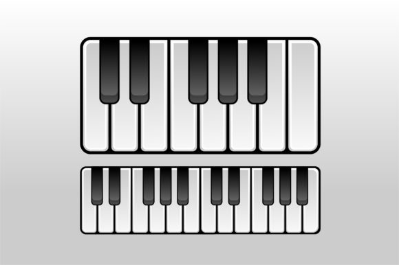 Electric Musical Harmonium Illustration: A Timeless Design Asset