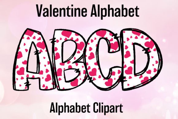 Love Pink Heart Valentine Alphabet Png3: A Designer's Guide