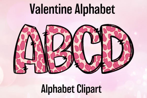Pink Leopard Valentine Alphabet Love Png: A Designer's Guide to This Playful Asset