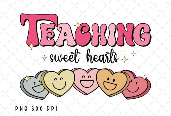Teaching Sweet Hearts Valentines Day PNG: A Creative Asset for Your Projects